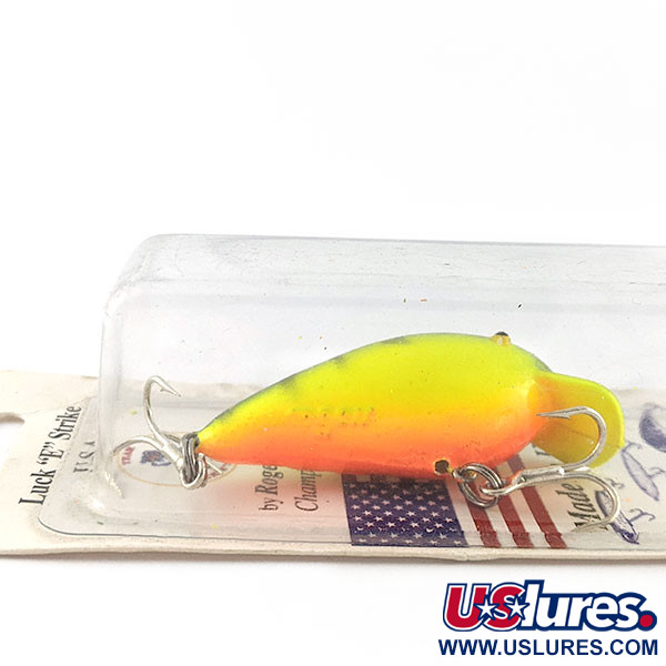   Luck E Strike Rogers Big Jim , 1/4oz Fire tiger fishing lure #21357