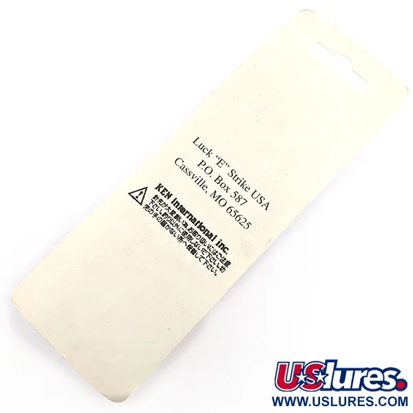   Luck E Strike Rogers Big Jim , 1/4oz Fire tiger fishing lure #21357