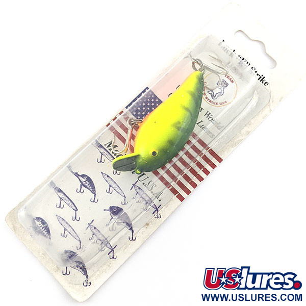   Luck E Strike Rogers Big Jim , 1/4oz Fire tiger fishing lure #21357