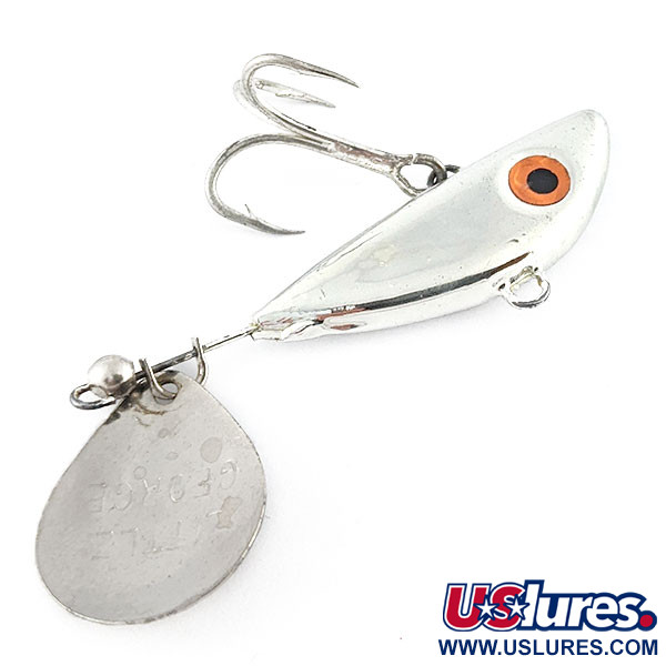 Vintage  Mann's Bait  Little George Tail Spinner​, 3/4oz nickel fishing #21367