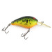 Vintage   Norman DD22 , 1oz green tiger fishing lure #21374