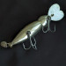 Vintage   Whopper Stopper Hellbender, 3/4oz silver fishing lure #21376