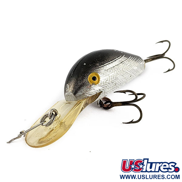 Vintage   Rebel Deep Humpy, 1/3oz silver fishing lure #21379