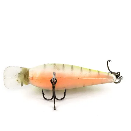 Vintage Norman Big N UV, 1/2oz Fire tiger UV fishing lure #21380