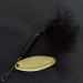 Vintage  Yakima Bait Worden’s Original Rooster Tail 6, 1/2oz black/gold spinning lure #21382