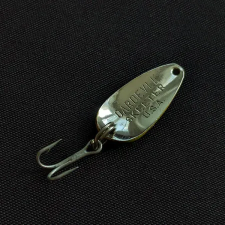 Vintage Eppinger Dardevle Skeeter, 1/16oz Frog fishing spoon #21389
