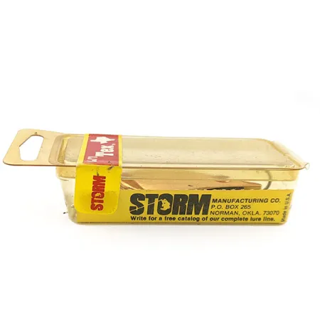 Storm Li'l TEX  (pre Rapala), 2/5oz metallic Copper fishing lure #21392