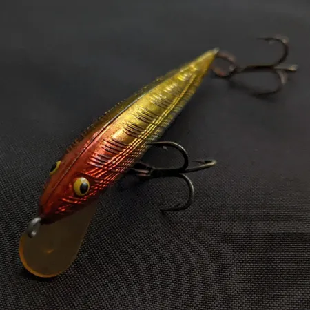 Vintage Vintage Bill Norman Shiner Minnow, 3/32oz Clown fishing lure #21399