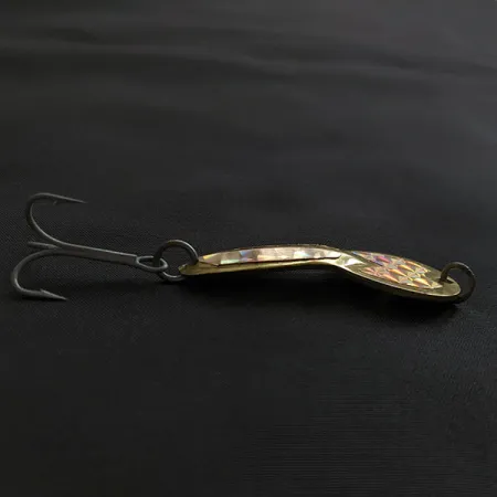 Vintage Glen Evans Loco 2, 1/4oz gold fishing spoon #21400