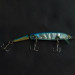 Vintage   Bill Norman Deep 2J, 1/3oz Clear/blue fishing lure #21402