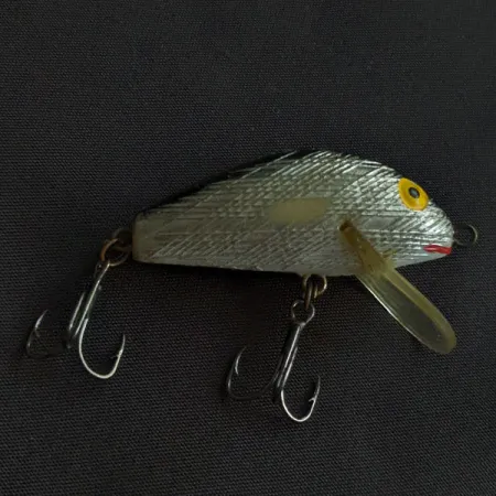 Vintage Kmart Kresge #K12 Shallow, 3/16oz silver fishing lure #21405