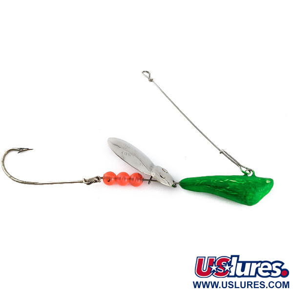 Vintage  Hildebrandt Spinners Hildebrandt  June Bug Spinnerbait, 3/4oz  spinning lure #21411