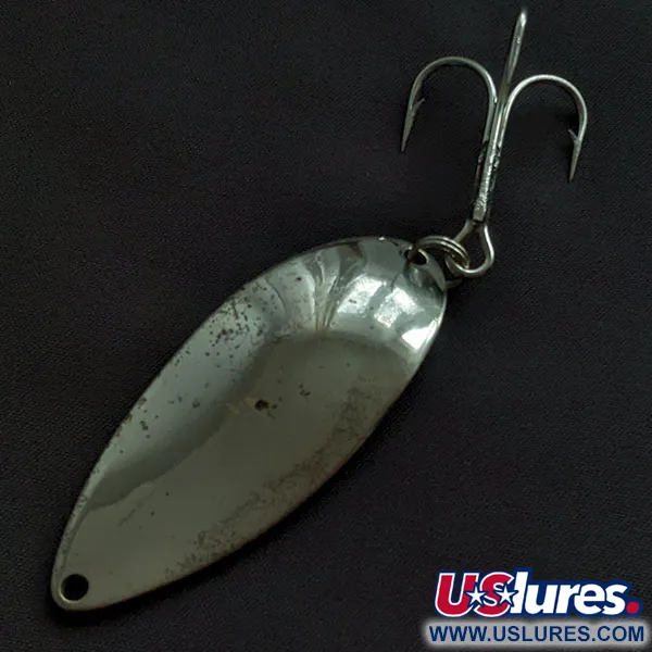 Vintage  Seneca Little Cleo (Hula Girl), 3/4oz nickel/gold fishing spoon #21417