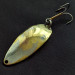 Vintage  Seneca Little Cleo (Hula Girl), 2/3oz gold/nickel fishing spoon #21422