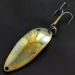 Vintage  Seneca Little Cleo (Hula Girl), 2/3oz gold/nickel fishing spoon #21423
