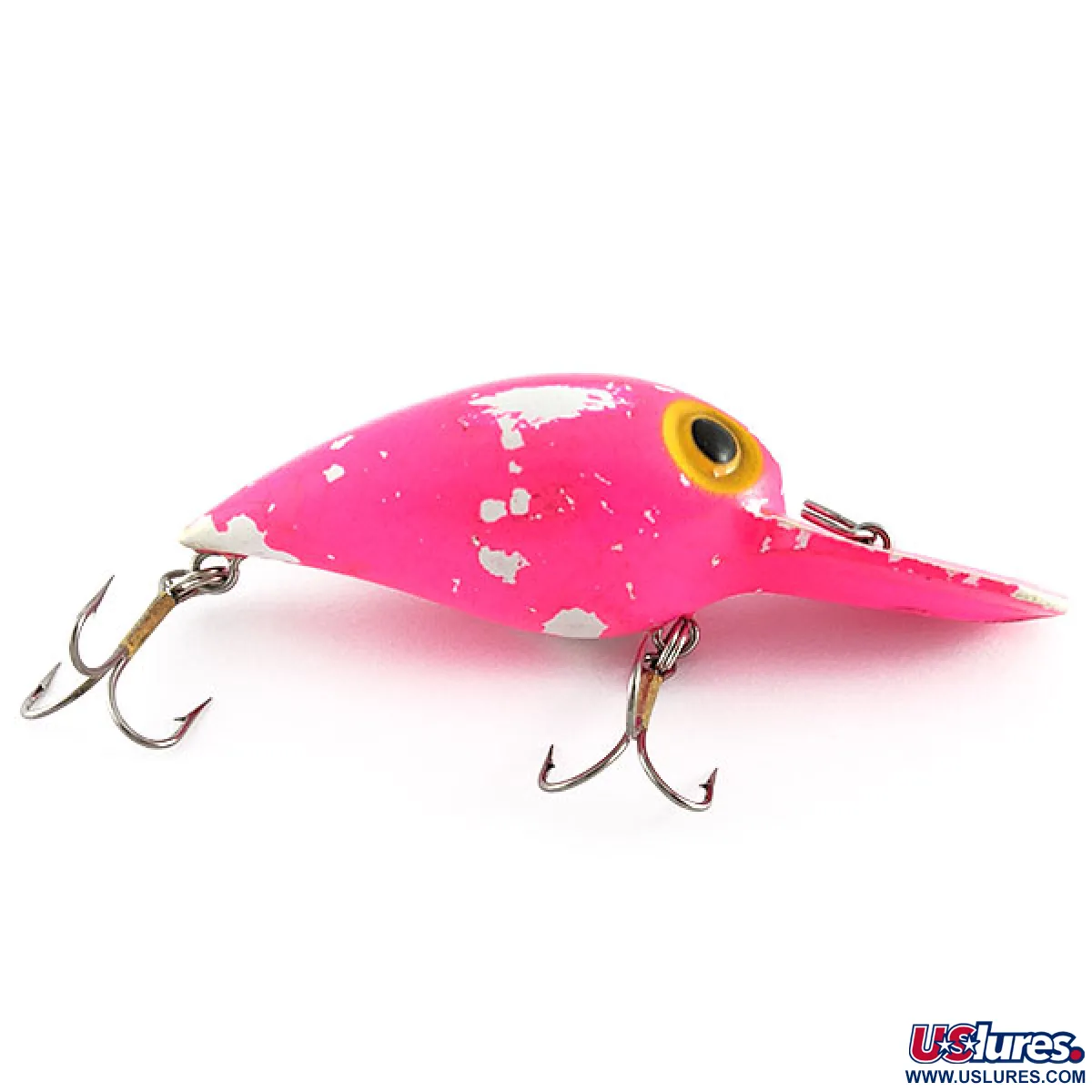 Vintage Storm Magnum Wiggle Wart, 3/4oz Hot pink fishing lure #21426