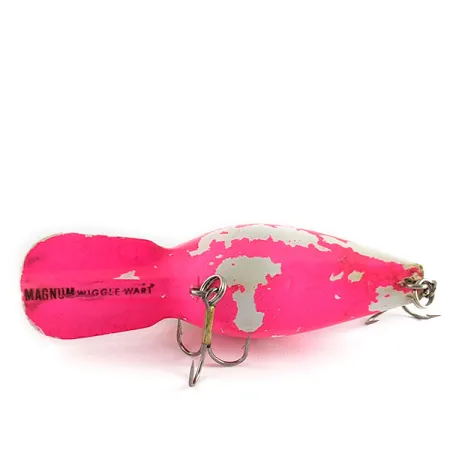 Vintage Storm Magnum Wiggle Wart, 3/4oz Hot pink fishing lure #21426