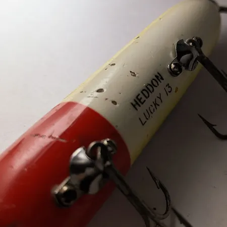 Vintage Heddon Lucky 13, 3/4oz fishing lure #21435