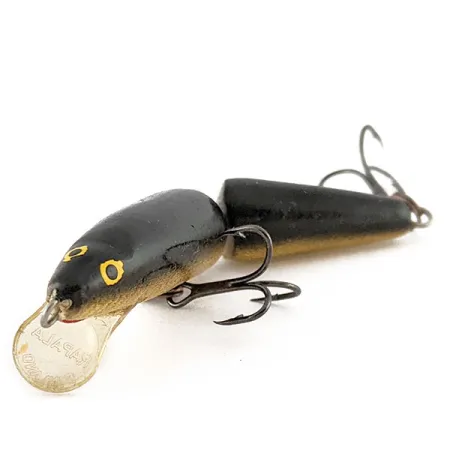 Vintage Rapala Jointed J-7 (Finland), 1/8oz G (Gold) fishing lure #21453