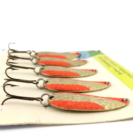 Glen Evans Spoon, 1/3oz gold/red fishing spoon #21462