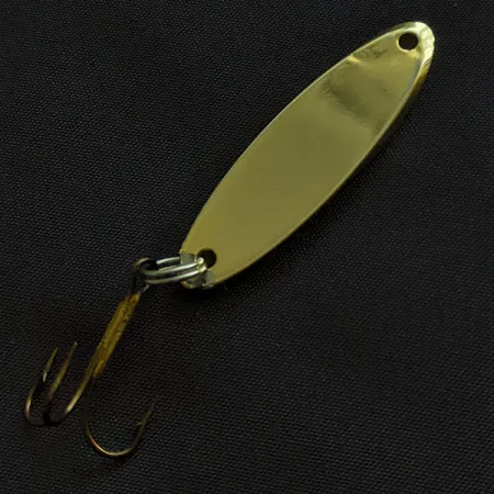 Vintage Acme Kastmaster, 1/4oz gold fishing spoon #21469