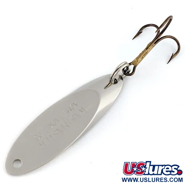 Vintage Acme Kastmaster, 1/4oz nickel fishing spoon #21470