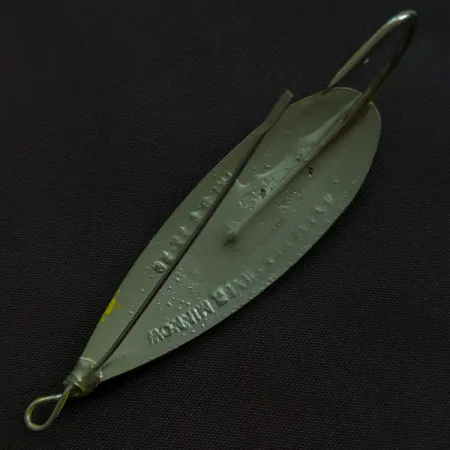 Vintage Johnson Silver Minnow, 2/5oz Five of Diamonds fishing spoon #21474