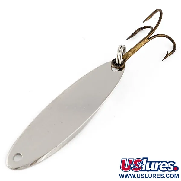 Vintage Acme Kastmaster, 1/4oz nickel fishing spoon #21480