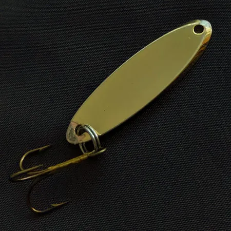 Vintage Acme Kastmaster, 1/4oz gold fishing spoon #21481