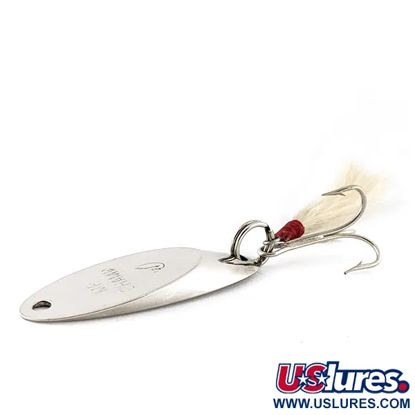 Vintage  Weber Mr Champ, 1/2oz nickel fishing spoon #21485