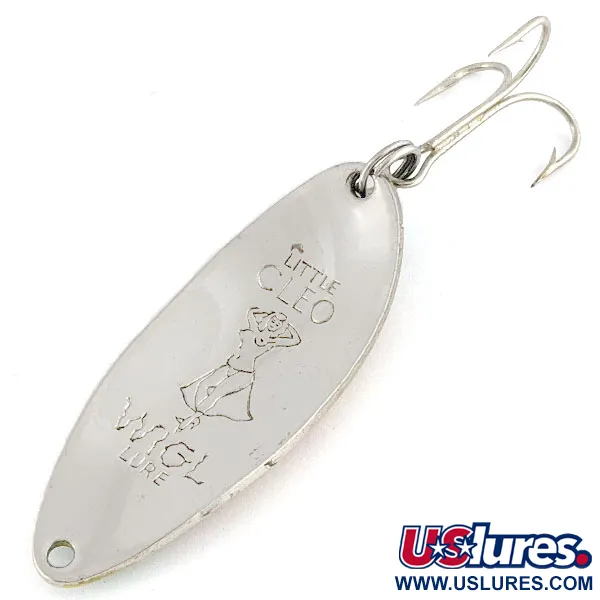 Vintage Seneca Little Cleo (Hula Girl), 1/2oz perch fishing spoon #21490