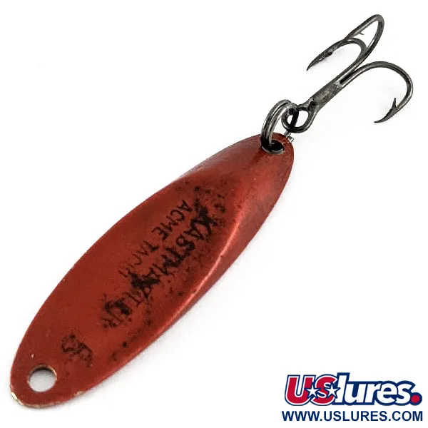 Vintage Acme Kastmaster, 1/4oz red fishing spoon #21493