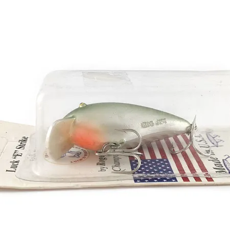 Luck E Strike Rogers Big Jim, 1/4oz silver/green fishing lure #21496
