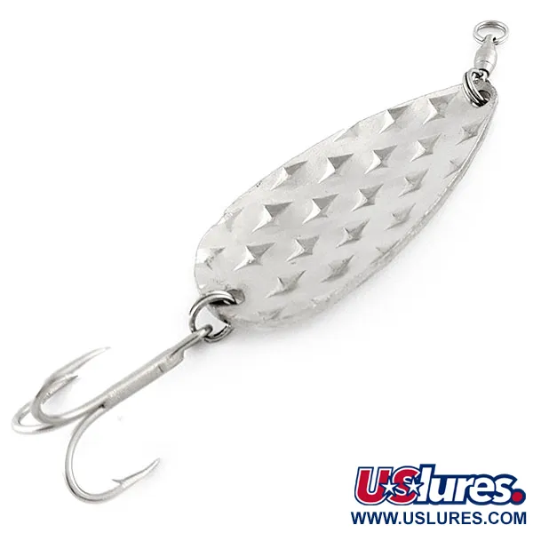 Vintage Cabela's Diamond Spoon, 3/4oz silver fishing spoon #21517