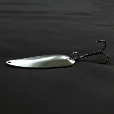 Vintage Weber Gypsy King 0, 2/5oz nickel/copper fishing spoon #21525