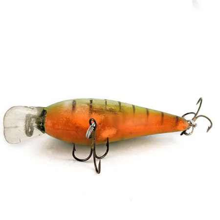 Vintage Norman Big N, 1/2oz green tiger fishing lure #21528