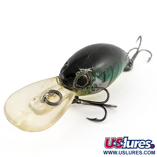 Vintage   Renegade Crank, 1/3oz green tiger fishing lure #21529