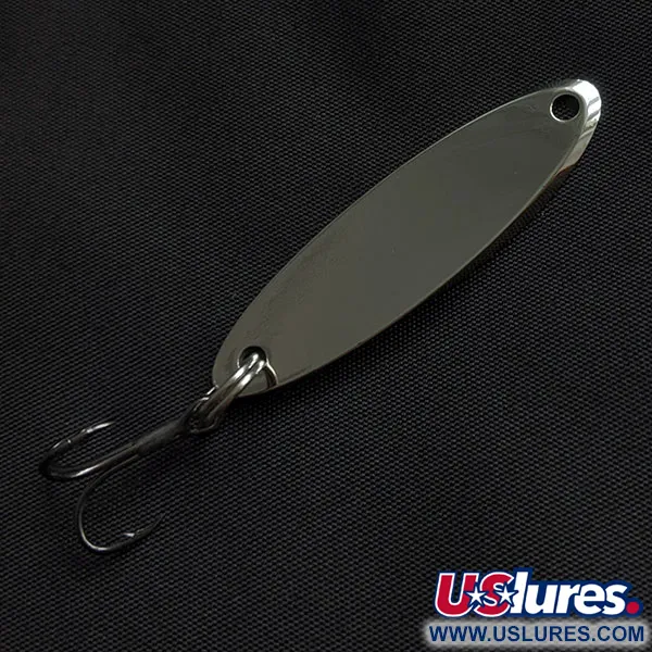 Vintage Acme Kastmaster, 1/4oz nickel fishing spoon #21539