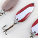   Glen Evans Spoon, 3/16oz red/white/copper fishing spoon #21541-1