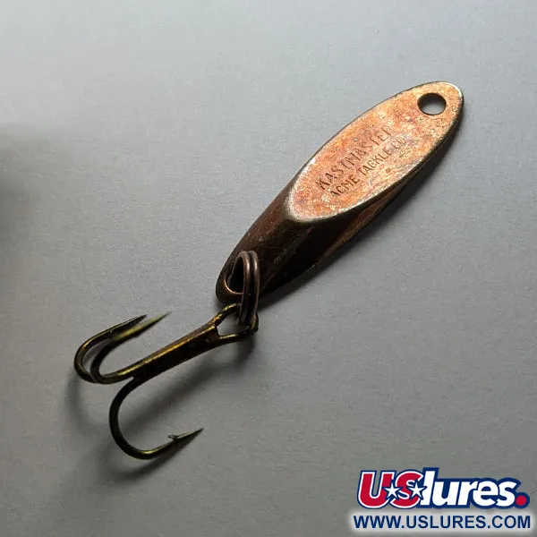 Vintage Acme Kastmaster, 3/32oz bronze fishing spoon #21546