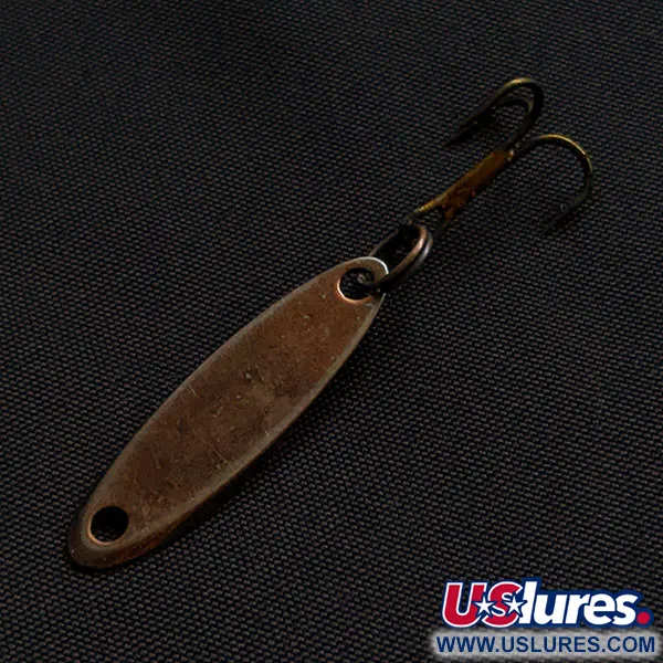 Vintage Acme Kastmaster, 3/32oz bronze fishing spoon #21546