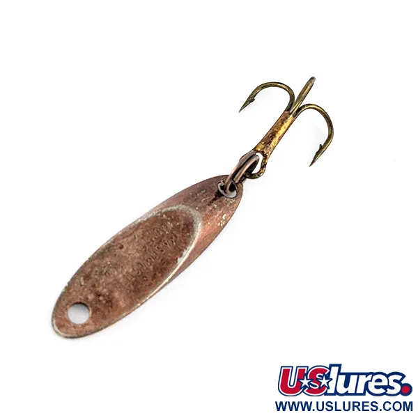 Vintage Acme Kastmaster, 3/32oz bronze fishing spoon #21546