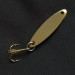 Vintage  Acme Kastmaster, 1/8oz gold fishing spoon #21547