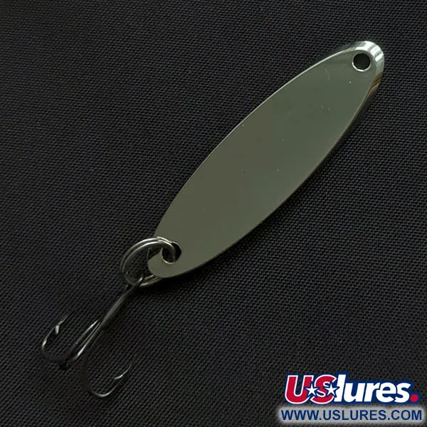 Vintage Acme Kastmaster, 1/4oz nickel fishing spoon #21553