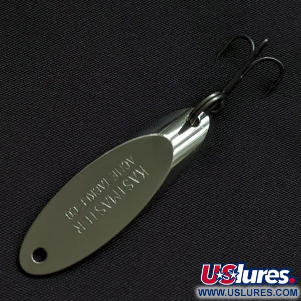 Vintage Acme Kastmaster, 1/4oz nickel fishing spoon #21553