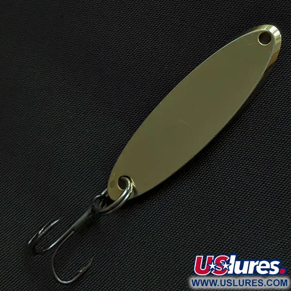 Vintage Acme Kastmaster, 1/4oz gold fishing spoon #21554