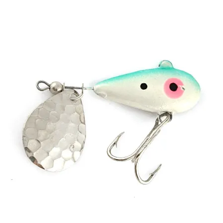 Mann's Bait  Mann's Little George, 1/2oz nickel/blue spinning lure #21555