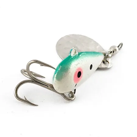 Mann's Bait  Mann's Little George, 1/2oz nickel/blue spinning lure #21555