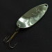 Vintage  Seneca Little Cleo (Hula Girl), 1/2oz yellow/green/nickel fishing spoon #21563