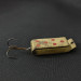 Vintage   Jake's Lures Lil Jake , 1/3oz gold/red fishing spoon #21570